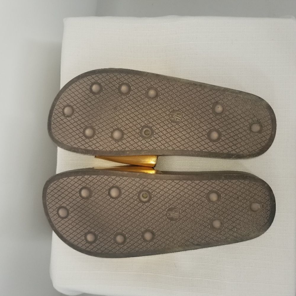 Activ Pro Metallic Gold Slide Sandals - Picture 10 of 10